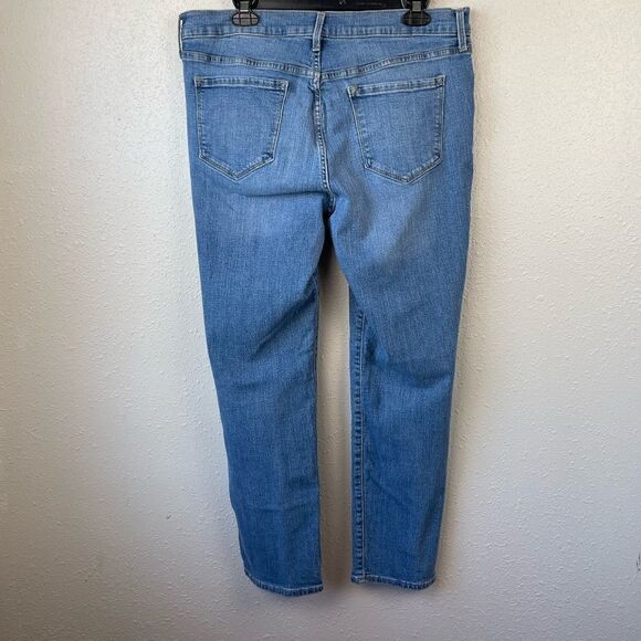 Of Navy Mid-Rise Denim Jeans Size 14 Short EUC - Picture 4 of 6